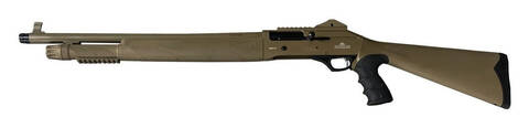 Dickinson T1000 Tactical FDE Left Hand 12Ga Straight Pull 20in.