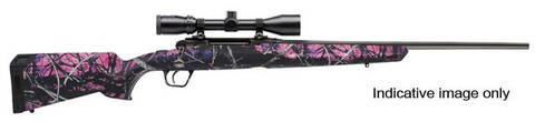 Savage Axis Compact Muddy Girl Package 243Win 20in.