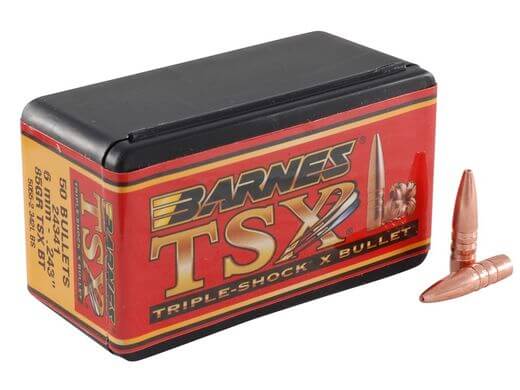 Barnes TSX 20Cal 224andquot 55Gr FB Projecties
