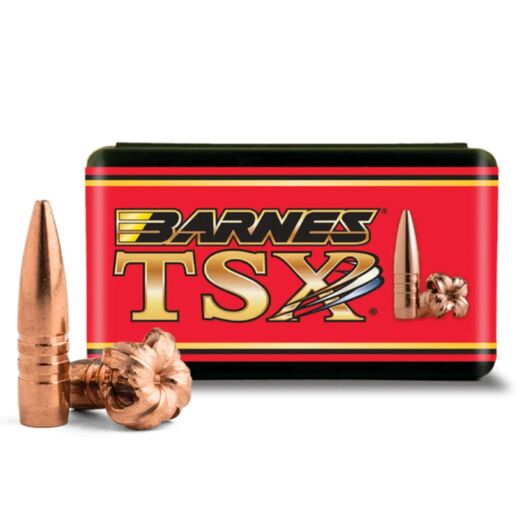 Barnes TSX 30Cal 308 150gr Boat Tail Projectiles