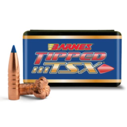 Barnes Tipped TSX 25Cal 257 100gr Boat Tail Projectiles