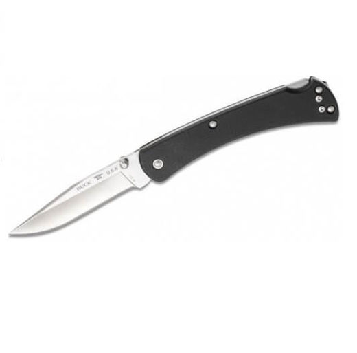 Buck 110BKS4 Folding 375andquot Hunter Pro Slim Pocket Knife
