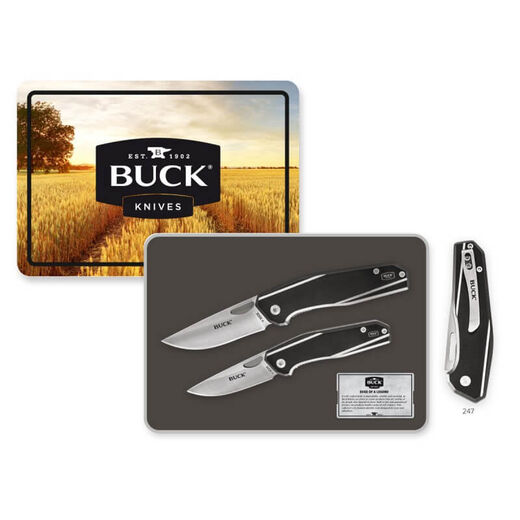 Buck 246247 Liner Lock Knives Collector+39s Tin