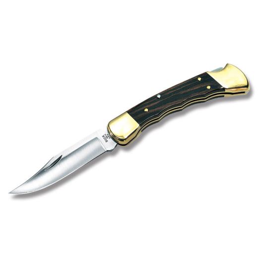 Buck Hunter Folding Pocket Knife With Finger Grooves