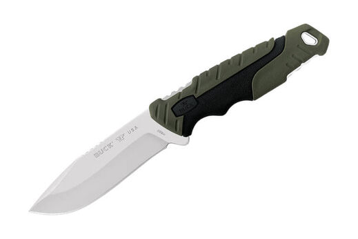 Buck Pursuit Large Fixed Blade Green Mold Handle