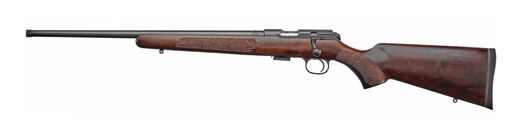 CZ 457 American Walnut LHand 22LR Threaded 24in