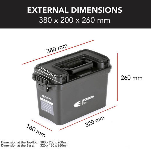 Evolution Gear Large Ammunition Case