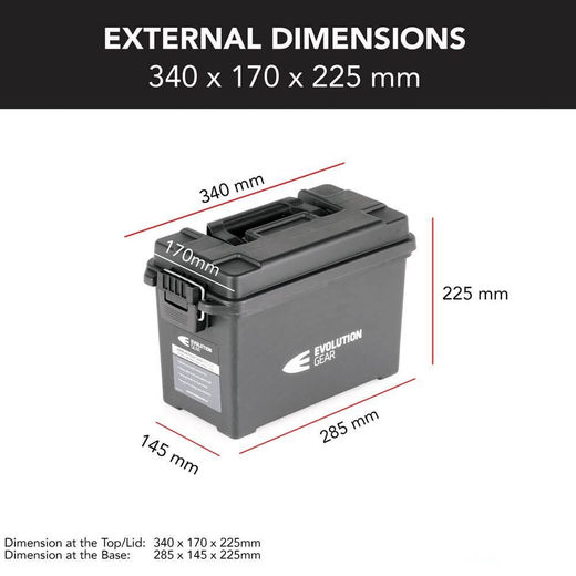 Evolution Gear Medium Ammunition Case