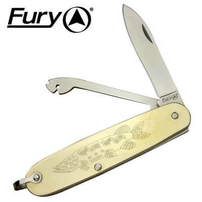 Fury Bass 35inch Pocket Knife With Shackle