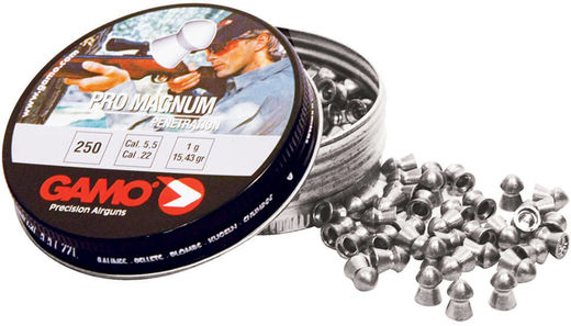 Gamo Pro Magnum 22Cal Air Rifle Pellets Qty 250