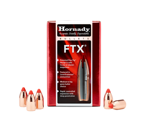 Hornady 30 Cal 308 160Gn  FTX 30 30 Win 100 Pack Projectiles