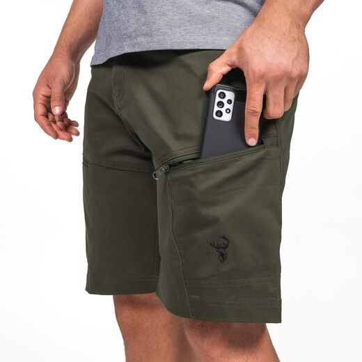 Hunters Element Anvil Shorts   Forest Green