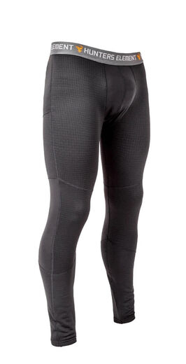 Hunters Element Mens Core+ Leggings Black