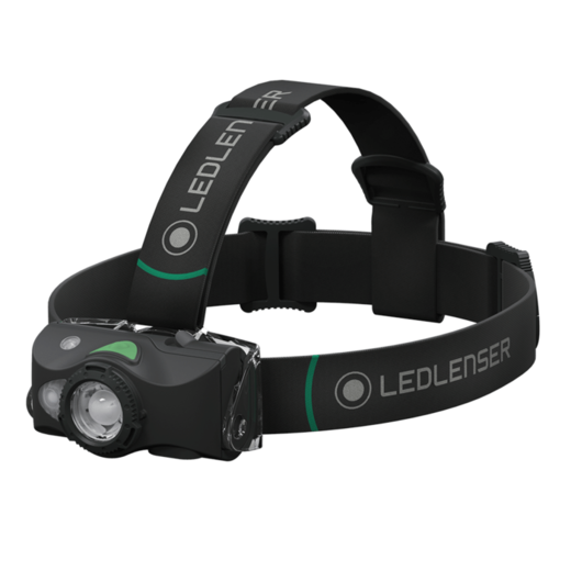 LED LENSER MH8 Outdoor Series Black Head Lamp 