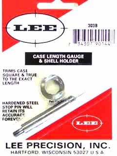 LEE 303 British Case Length Gauge and Shell Holder