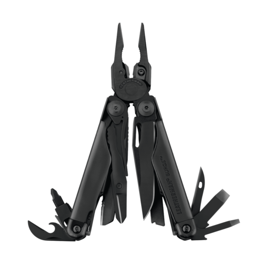 Leatherman SURGE BLACK Multi Tool With Black Molle Sheath