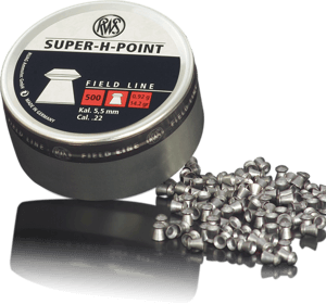 RWS SuperHPoints 22Cal Air Rifle Pellets Qty 500