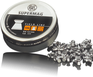 RWS Super Mag 177Cal Air Rifle Pellets Qty 500