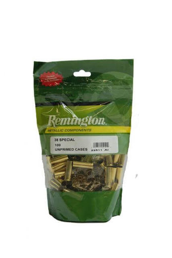 Remington 38Special Unprimed Brass Qty 100