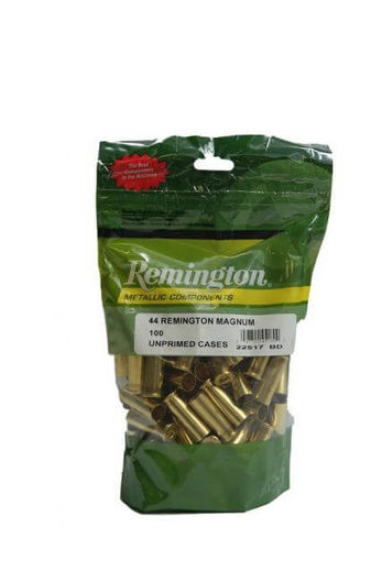 Remington 44RemMag Unprimed Brass Qty 100