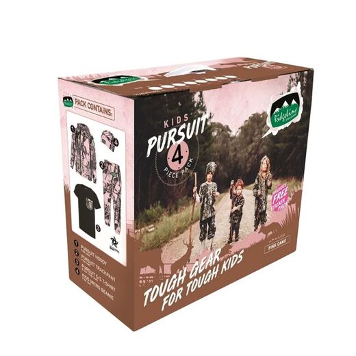 Ridgeline Kids Pursuit Pack   Pink Camo