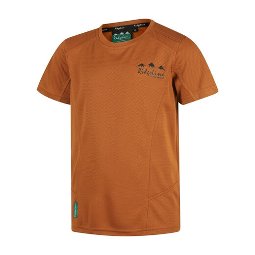 Ridgeline Kids Whanau Tee Rust