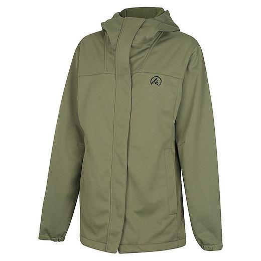 Ridgeline Womens Ascent Softshell Jacket  Field Olive