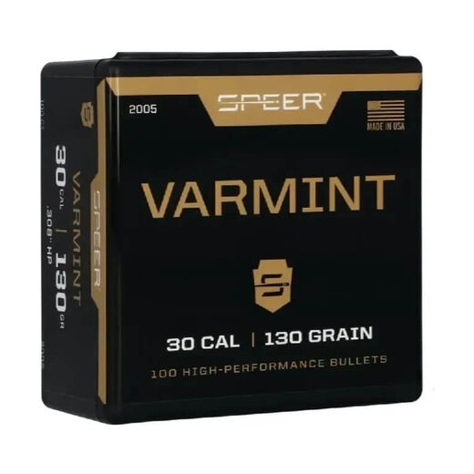 Speer Varmint 30Cal 308 130gr Hollow Point Projectiles
