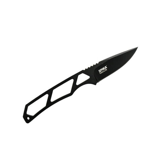 Spika Pack Light Fixed Blade Black Without Paracord