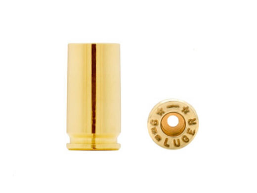 Starline 9MM Luger Unprimed Pistol Brass Qty 100