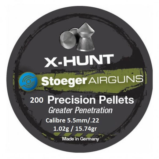 Stoeger XHunt Point 22Cal Air Rifle Pellets Qty 200