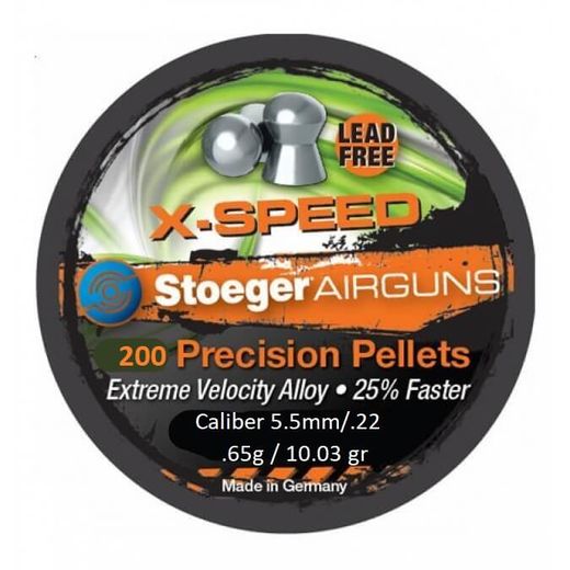 Stoeger X Speed Dome 22Cal Air Rifle Pellets Qty 200