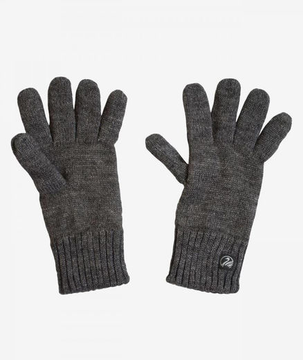 Swanndri Finger Gloves Charcoal Marle