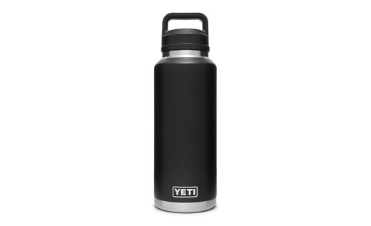 YETI Rambler 46oz Bottle With Chug Cap   Black
