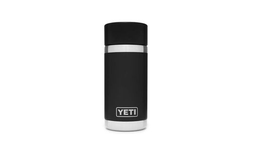 YETI Rambler R12 Bottle 12oz Black With Hot Shot Cap