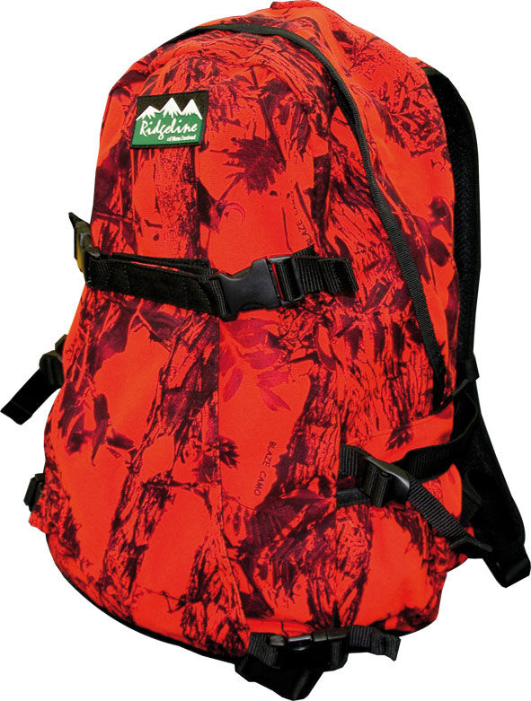 blaze orange hunting backpack