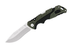 Buck Pursuit Large Folding Blade Green Mold Handle