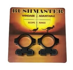 Bushmaster 3/8 Windage Adjustable Scope Rings