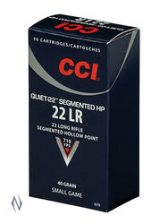 CCI 22LR Quiet 40Grain Segmented HP Brick 500