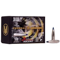 Federal 30Cal .308 175Gr Terminal Ascent Comp Projectiles