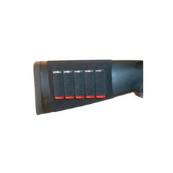 Grovtec Buttstock Black Shotgun Shell Holder 5 Loops