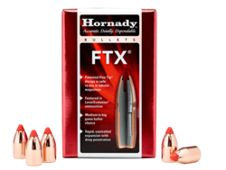 Hornady 44Cal (.430) 225Gn FTX 100 Pack Projectiles
