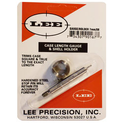 LEE 7mm-08Rem Case Length Gauge & Shell Holder