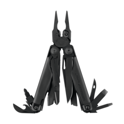 Leatherman SURGE® BLACK Multi-Tool With Black Molle Sheath