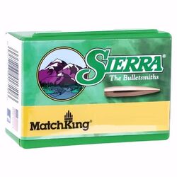 Sierra 6.5mm .264 142gr MatchKing Hollow Point Boat Tail Projectiles