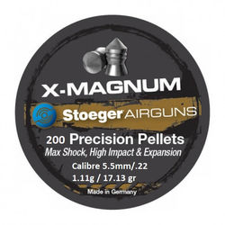 Stoeger X-Magnum Point .22Cal Air Rifle Pellets Qty 200