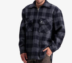 Swanndri Men's Ranger Charcoal Check Wool Shirt!!