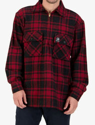 Swanndri Ranger Bush Shirt Oxblood Grid!