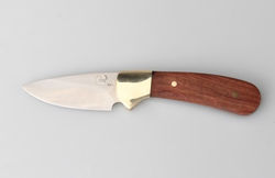 Tassie Tiger Knives Skinner Drop Point With Leather Sheath